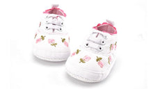 Load image into Gallery viewer, Baby Girl Lace Floral Embroidered Soft Shoes freeshipping - Tyche Ace