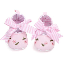 Load image into Gallery viewer, Baby Girl Lace Floral Embroidered Soft Shoes freeshipping - Tyche Ace