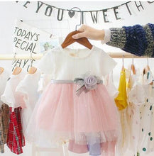 Load image into Gallery viewer, Baby Girls Lace Princess Party Dress freeshipping - Tyche Ace