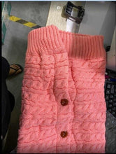 Load image into Gallery viewer, Baby Knitted Brushed Wool Out Door Stroller Sleeping Bag freeshipping - Tyche Ace