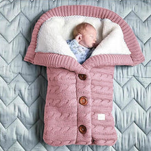 Load image into Gallery viewer, Baby Knitted Brushed Wool Out Door Stroller Sleeping Bag freeshipping - Tyche Ace