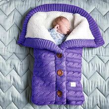 Load image into Gallery viewer, Baby Knitted Brushed Wool Out Door Stroller Sleeping Bag freeshipping - Tyche Ace