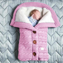 Load image into Gallery viewer, Baby Knitted Brushed Wool Out Door Stroller Sleeping Bag freeshipping - Tyche Ace