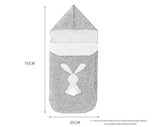 Load image into Gallery viewer, Baby Knitted Bunny Cartoon Swaddle Envelope Wrap Sleep Bags freeshipping - Tyche Ace