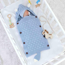 Load image into Gallery viewer, Baby Knitted Fox Cartoon Cocoon Envelope Swaddle Sleep Sacks freeshipping - Tyche Ace