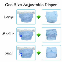 Load image into Gallery viewer, Baby Reusable Washable Cloth Adjustable Nappies Training Pants freeshipping - Tyche Ace