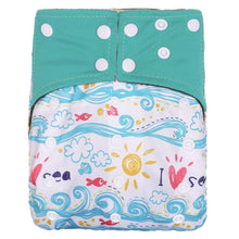 Load image into Gallery viewer, Baby Reusable Waterproof Cloth Nappies with Bamboo Charcoal Inner Layer freeshipping - Tyche Ace