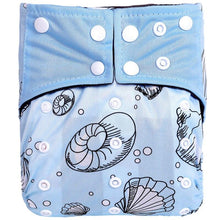 Load image into Gallery viewer, Baby Reusable Waterproof Cloth Nappies with Bamboo Charcoal Inner Layer freeshipping - Tyche Ace