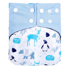 Load image into Gallery viewer, Baby Reusable Waterproof Cloth Nappies with Bamboo Charcoal Inner Layer freeshipping - Tyche Ace