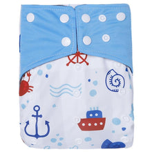 Load image into Gallery viewer, Baby Reusable Waterproof Cloth Nappies with Bamboo Charcoal Inner Layer freeshipping - Tyche Ace
