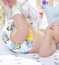 Load image into Gallery viewer, Baby Reusable Waterproof Cloth Nappies with Bamboo Charcoal Inner Layer freeshipping - Tyche Ace