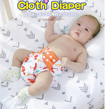 Load image into Gallery viewer, Baby Reusable Waterproof Digital Printed Cloth Adjustable Nappies freeshipping - Tyche Ace