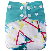 Load image into Gallery viewer, Baby Reusable Waterproof Digital Printed Cloth Adjustable Nappies freeshipping - Tyche Ace