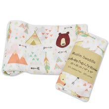 Load image into Gallery viewer, Baby Soft Gauze Breathable Bamboo Muslin Swaddle Wrap Blankets freeshipping - Tyche Ace