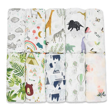 Load image into Gallery viewer, Baby Soft Gauze Breathable Bamboo Muslin Swaddle Wrap Blankets freeshipping - Tyche Ace