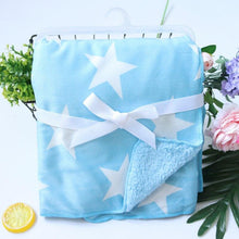 Load image into Gallery viewer, Baby Thick Double Layer Cartoon Polar Fleece Swaddle Stroller Wrap Blankets freeshipping - Tyche Ace