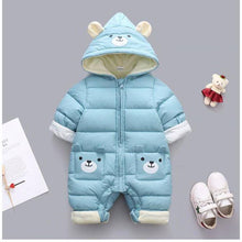 Load image into Gallery viewer, Baby Unisex Winter Thick Hooded Cute Panda Cartoon Romper freeshipping - Tyche Ace