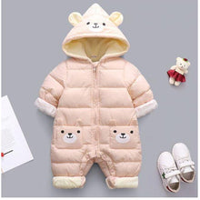 Load image into Gallery viewer, Baby Unisex Winter Thick Hooded Cute Panda Cartoon Romper freeshipping - Tyche Ace