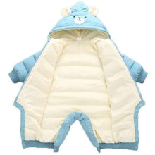 Load image into Gallery viewer, Baby Unisex Winter Thick Hooded Cute Panda Cartoon Romper freeshipping - Tyche Ace