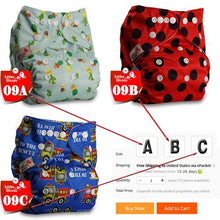 Load image into Gallery viewer, Baby Washable Reusable Cloth Pocket Nappy Diapers freeshipping - Tyche Ace
