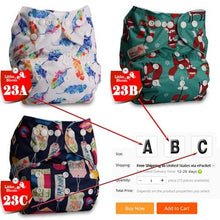 Load image into Gallery viewer, Baby Washable Reusable Cloth Pocket Nappy Diapers freeshipping - Tyche Ace
