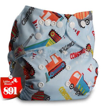 Load image into Gallery viewer, Baby Washable Reusable Real Cloth Pocket Nappy Diaper Cover freeshipping - Tyche Ace