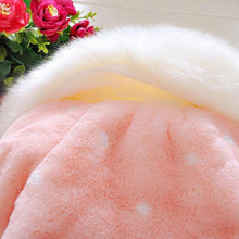 Load image into Gallery viewer, Baby Winter Warm Fleece Synthetic Fur Cloak Jacket freeshipping - Tyche Ace