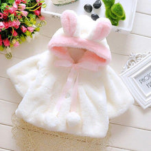 Load image into Gallery viewer, Baby Winter Warm Fleece Synthetic Fur Cloak Jacket freeshipping - Tyche Ace