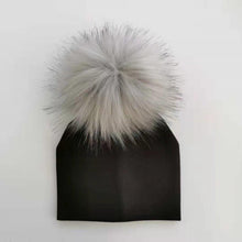 Load image into Gallery viewer, Baby/Kids Adjustable Cotton  Faux Fur Pompom Hats freeshipping - Tyche Ace