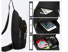 Load image into Gallery viewer, Men Waterproof Hard Wearing Outdoor Cross-Body Shoulder Leisure Bags