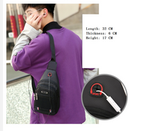 Load image into Gallery viewer, Men Waterproof Hard Wearing Outdoor Cross-Body Shoulder Leisure Bags