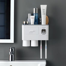 Load image into Gallery viewer, Bathroom Accessories Toothbrush Holder Automatic Toothpaste Dispenser Sets freeshipping - Tyche Ace