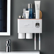 Load image into Gallery viewer, Bathroom Accessories Toothbrush Holder Automatic Toothpaste Dispenser Sets freeshipping - Tyche Ace