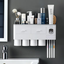 Load image into Gallery viewer, Bathroom Accessories Toothbrush Holder Automatic Toothpaste Dispenser Sets freeshipping - Tyche Ace