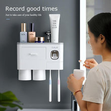 Load image into Gallery viewer, Bathroom Accessories Toothbrush Holder Automatic Toothpaste Dispenser Sets freeshipping - Tyche Ace