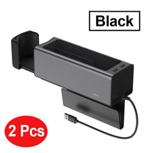 Load image into Gallery viewer, Car Metal Centre Console Seat Gap Storage Organiser With Dual USB Ports. freeshipping - Tyche Ace