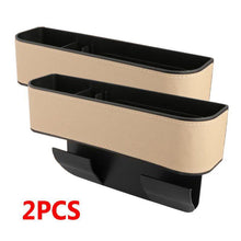 Load image into Gallery viewer, Car Seat PU Crevice Gap Storage Box Organisers freeshipping - Tyche Ace