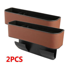 Load image into Gallery viewer, Car Seat PU Crevice Gap Storage Box Organisers freeshipping - Tyche Ace