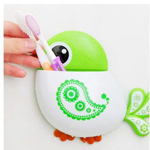 Load image into Gallery viewer, Cartoon Bird Design Suction Cup Toothbrush Toothpaste Holder freeshipping - Tyche Ace