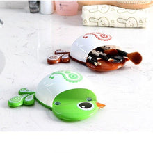 Load image into Gallery viewer, Cartoon Bird Design Suction Cup Toothbrush Toothpaste Holder freeshipping - Tyche Ace