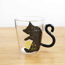 Load image into Gallery viewer, Cat Tail Handle Mug & Stainless Spoon freeshipping - Tyche Ace