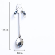 Load image into Gallery viewer, Cat Tail Handle Mug & Stainless Spoon freeshipping - Tyche Ace