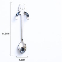 Load image into Gallery viewer, Cat Tail Handle Mug & Stainless Spoon freeshipping - Tyche Ace