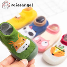 Load image into Gallery viewer, Children Cartoon Cotton Knitted Anti-slip Rubber Sole Indoor Sock Shoes freeshipping - Tyche Ace