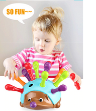 Load image into Gallery viewer, Hedgehog Insert Puzzle Building Concentration Coordination Kids Learning Toys freeshipping - Tyche Ace