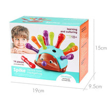 Load image into Gallery viewer, Hedgehog Insert Puzzle Building Concentration Coordination Kids Learning Toys freeshipping - Tyche Ace