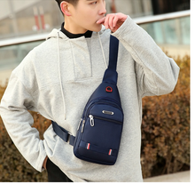 Load image into Gallery viewer, Men Waterproof Hard Wearing Outdoor Cross-Body Shoulder Leisure Bags