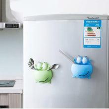 Load image into Gallery viewer, Cute Frogs Wall Suction Bathroom Accessories Toothbrush Toothpaste Holders freeshipping - Tyche Ace