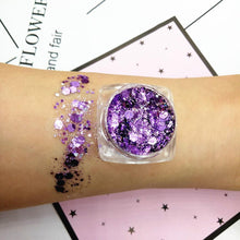 Load image into Gallery viewer, Diamond Sequins Long Lasting Shimmer Glitter Mermaid Sequins Eyeshadow freeshipping - Tyche Ace