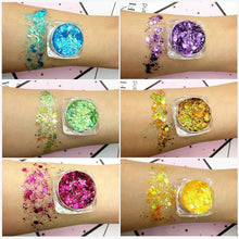 Load image into Gallery viewer, Diamond Sequins Long Lasting Shimmer Glitter Mermaid Sequins Eyeshadow freeshipping - Tyche Ace